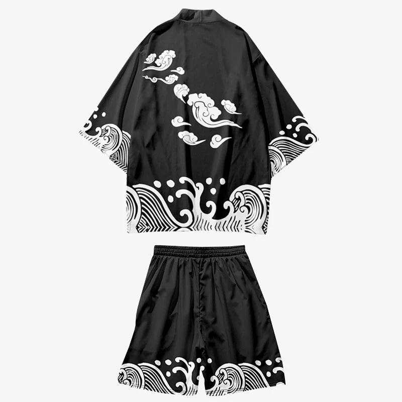 Ensemble Kimono Short Homme - Image 10