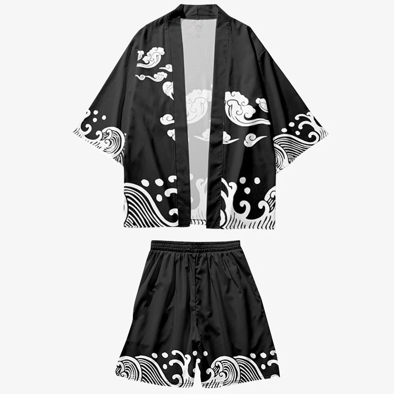 Ensemble Kimono Short Homme - Image 11