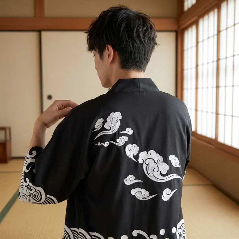 Ensemble Kimono Short Homme - Image 3