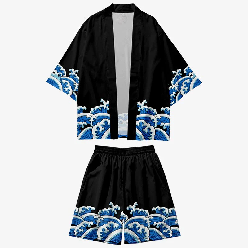 Ensemble Short Kimono - Image 6