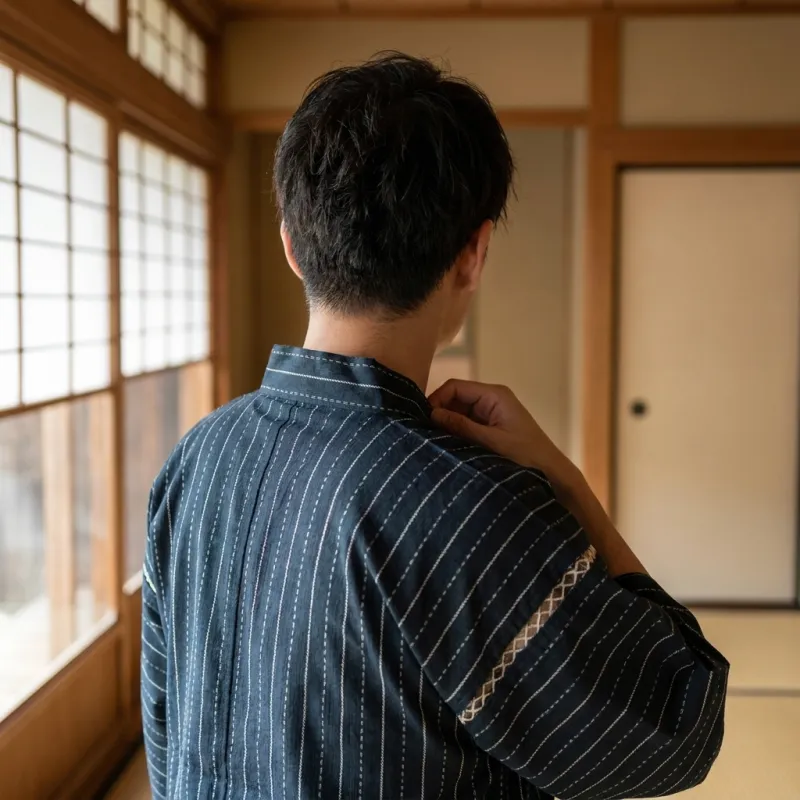 Jinbei Japonais Homme - Image 4