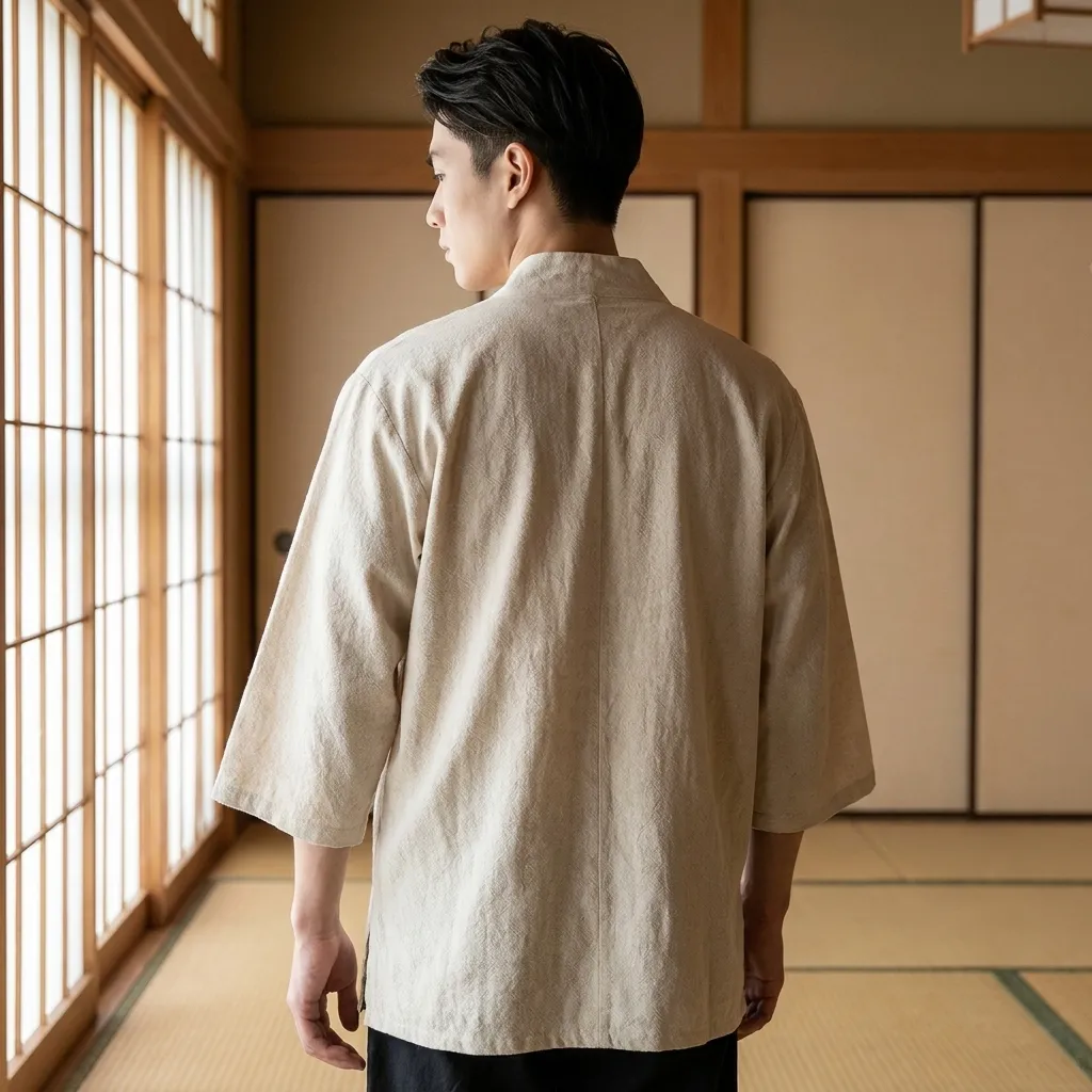 Kimono Cardigan Blanc - Image 2