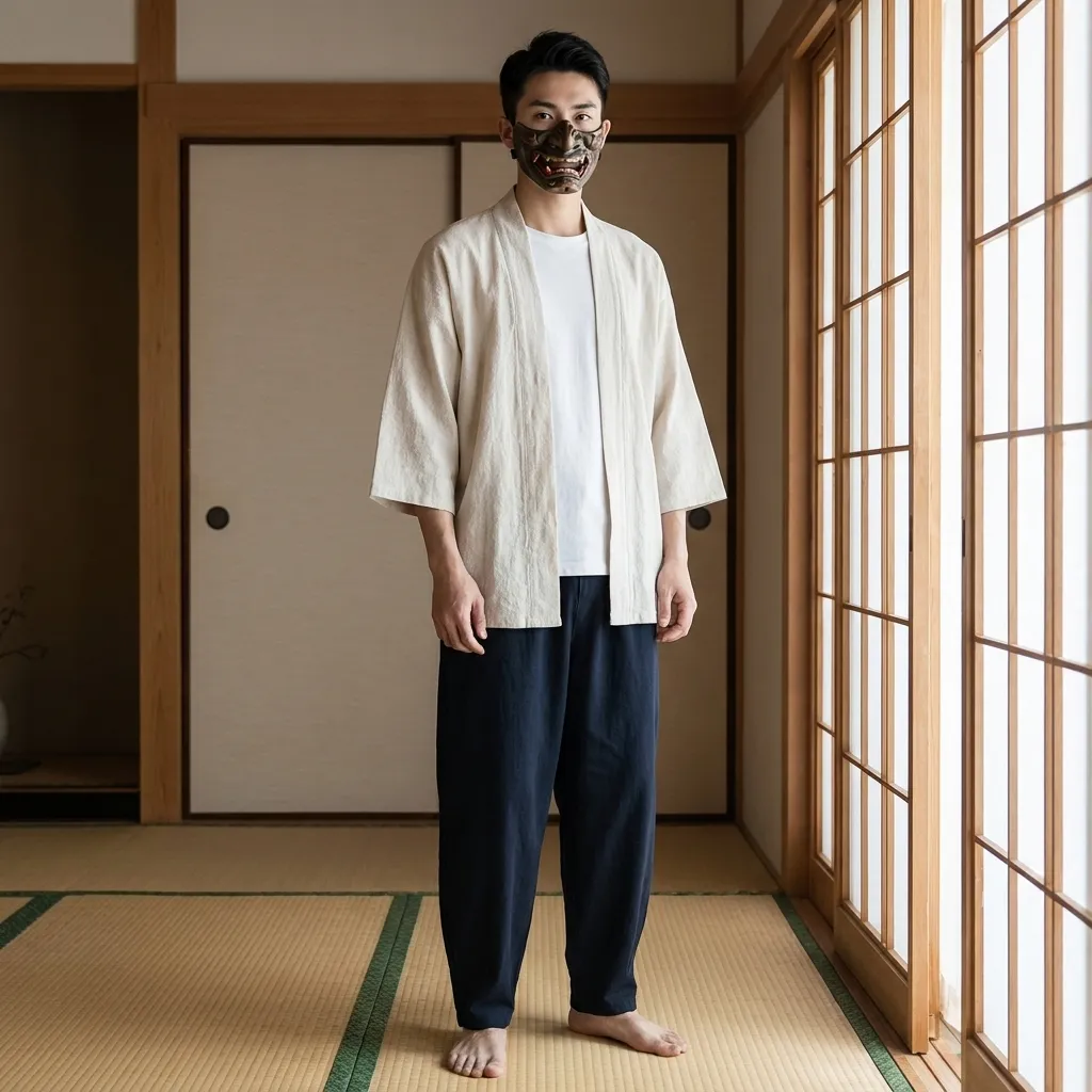 Kimono Cardigan Blanc - Image 3