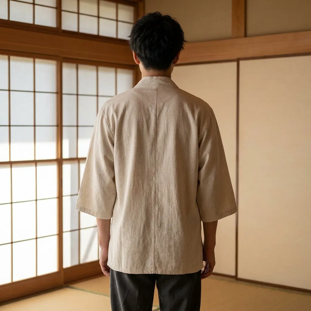 Kimono Cardigan Blanc - Image 6