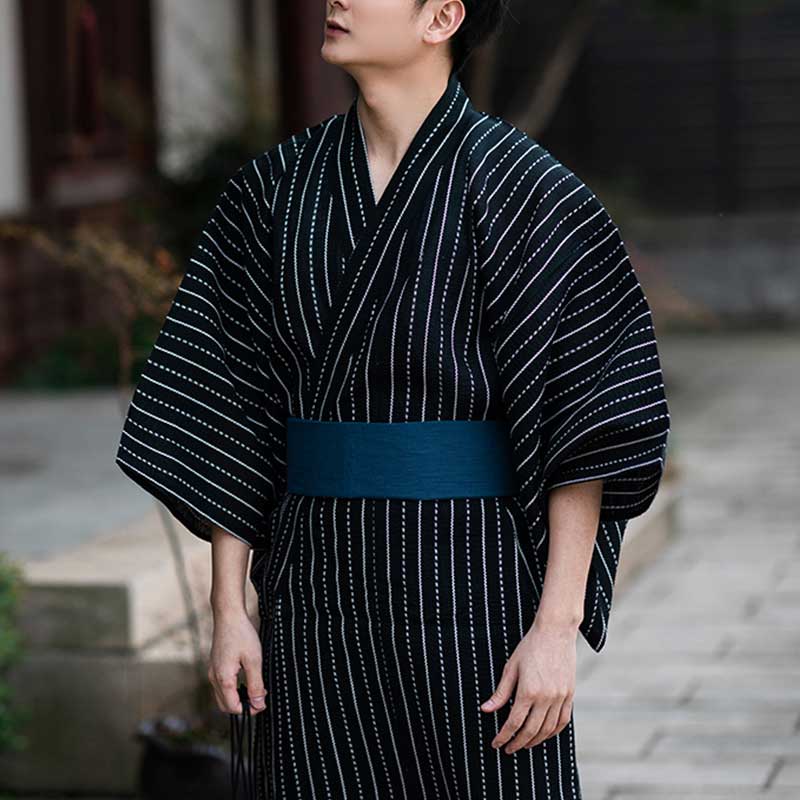 Kimono Homme Noir - Image 3