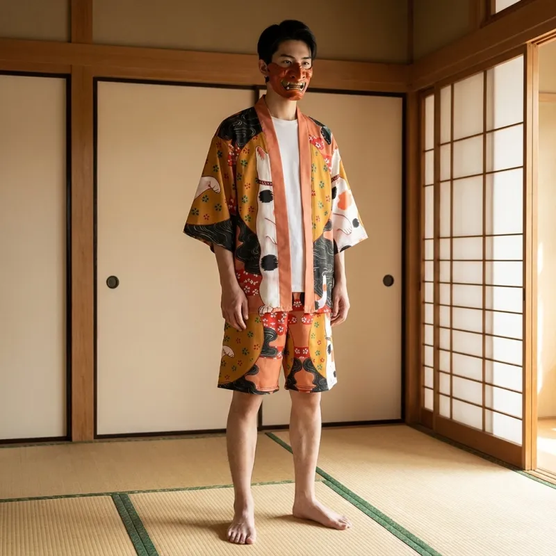 Kimono Japonais D Été - Image 4