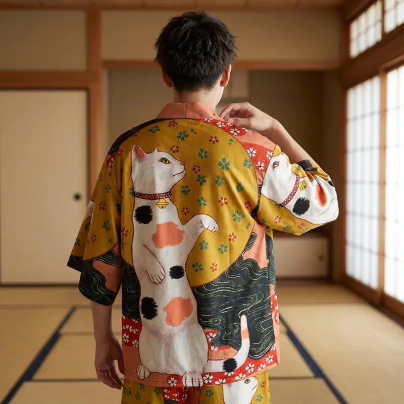 Kimono Japonais D Été - Image 6