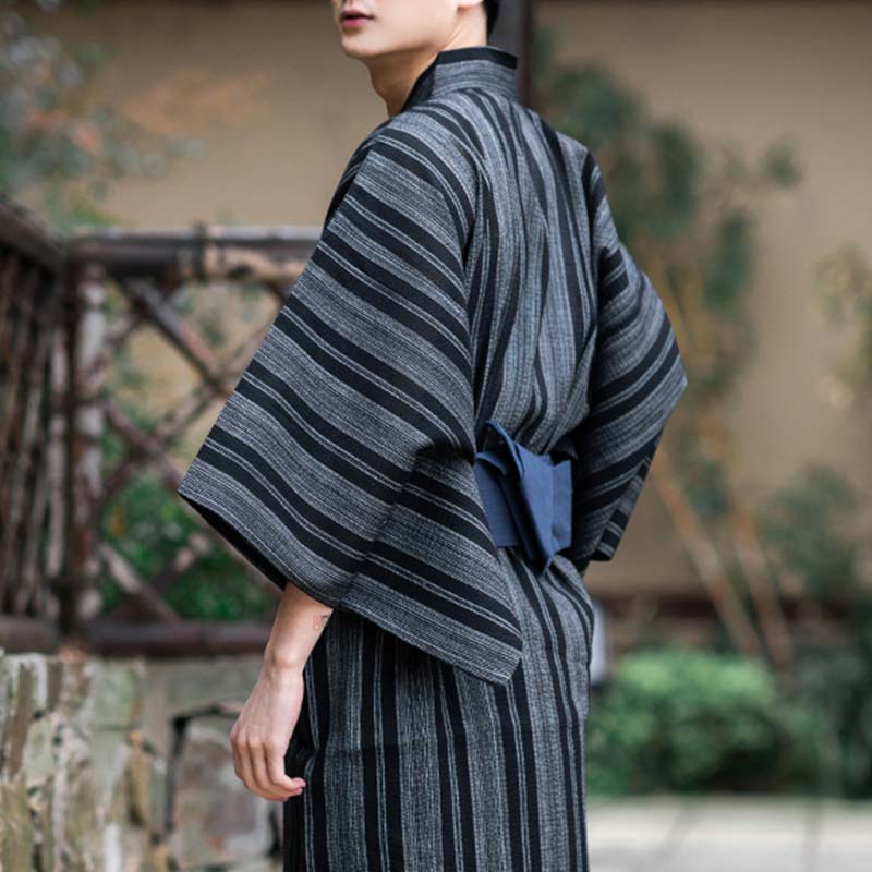 Kimono Japonais Homme Samurai - Image 3