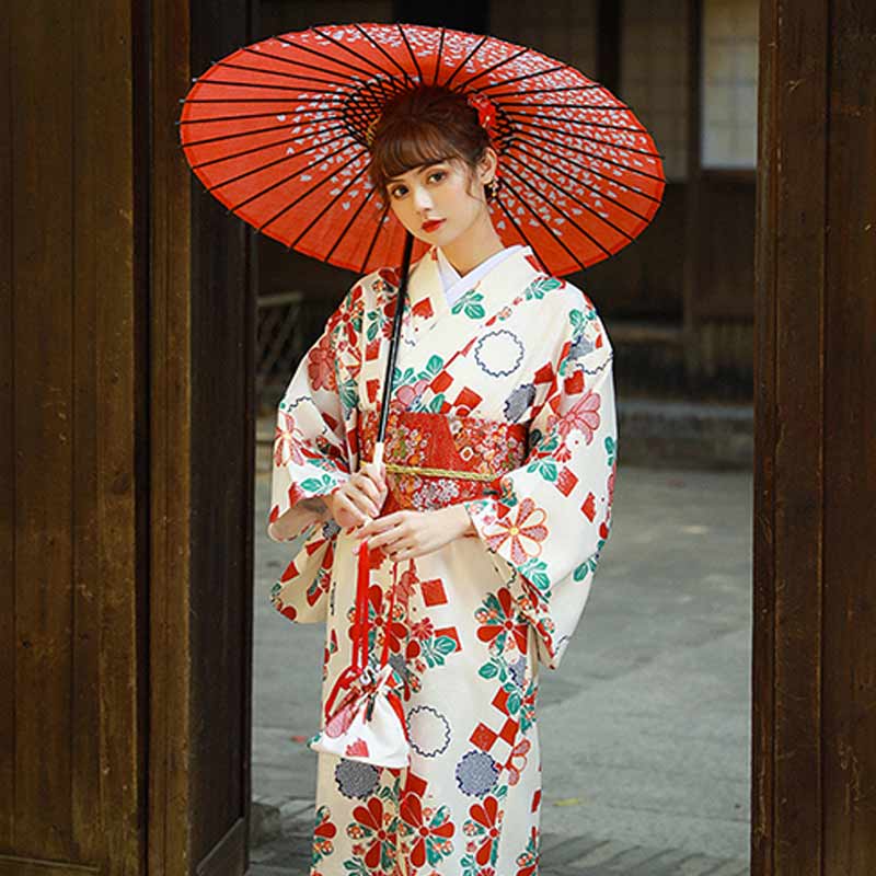 Kimono Traditionnel Japonais Femme