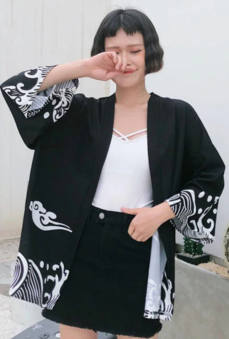 Kimono Veste Femme - Image 3