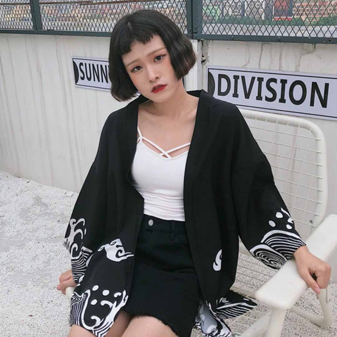 Kimono Veste Femme - Image 4