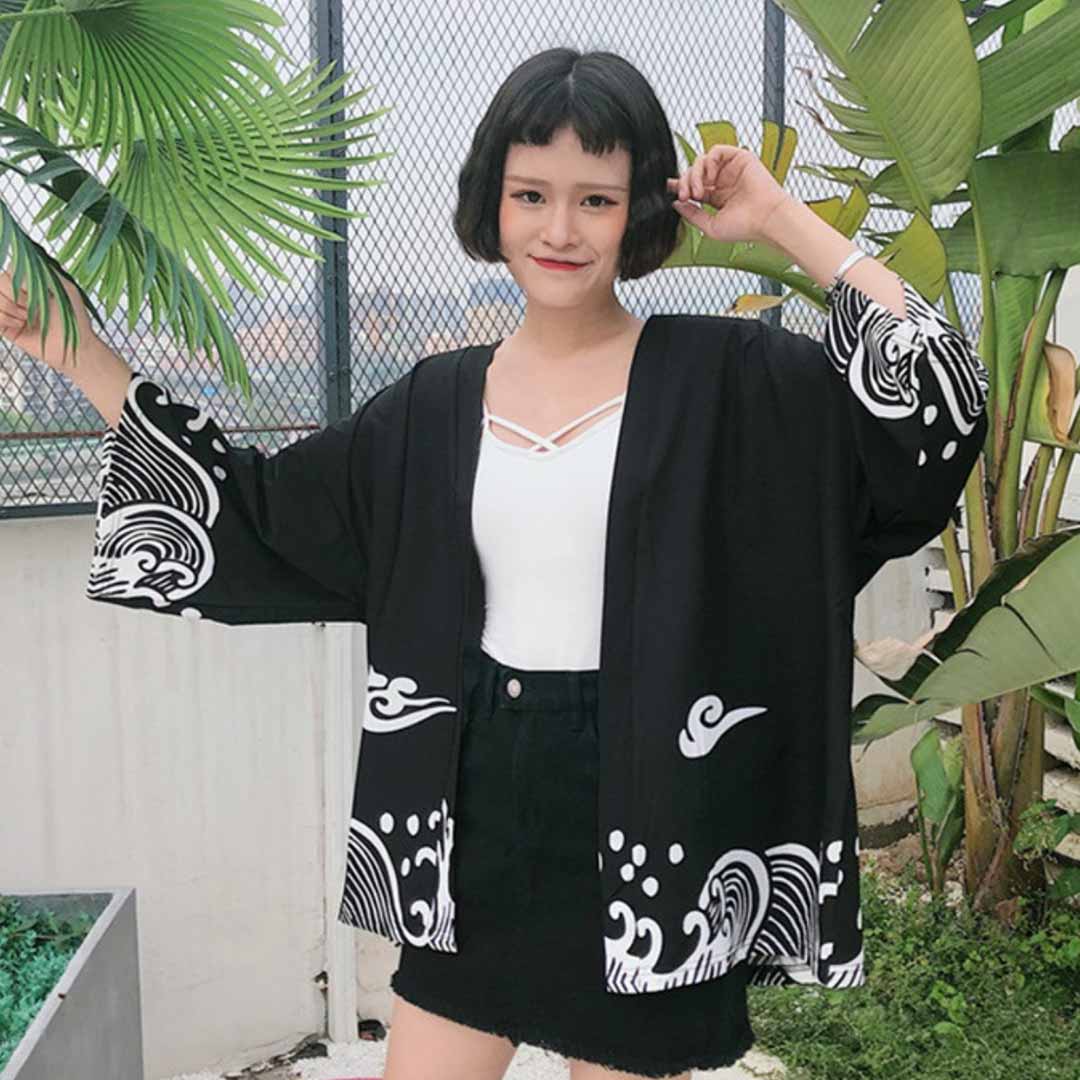 Kimono Veste Femme - Image 5