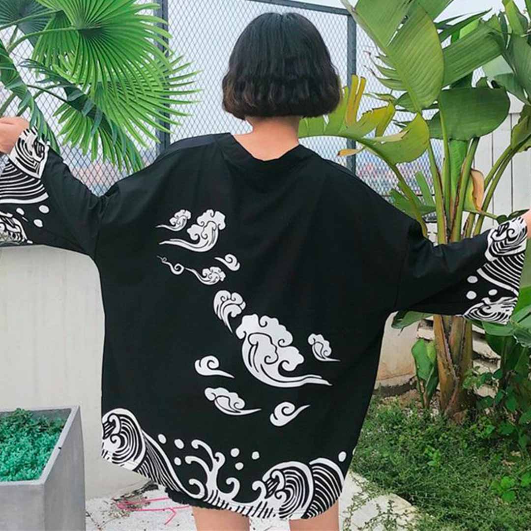 Kimono Veste Femme - Image 6