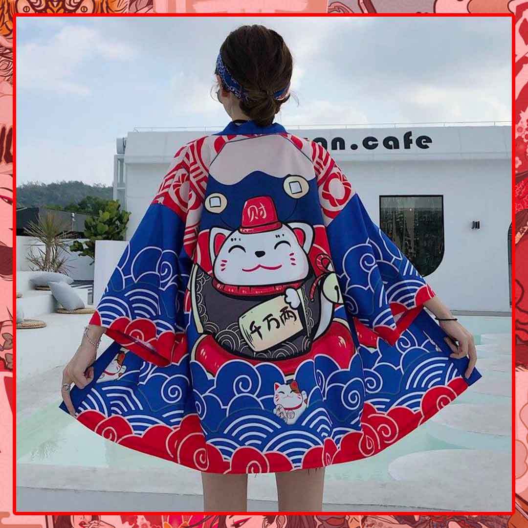 Kimono Veste Femme Japonais