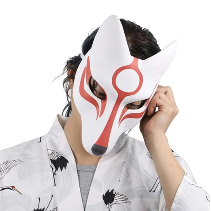 Masque Japonais Kitsune - Image 3
