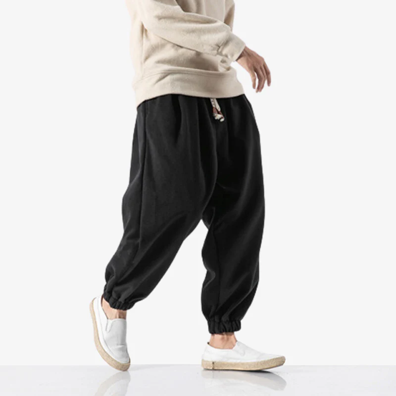 Pantalon Cargo Homme Style Japonais - Image 3