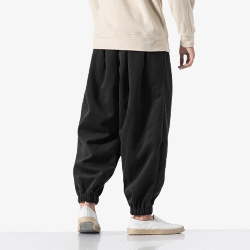 Pantalon Cargo Homme Style Japonais - Image 4