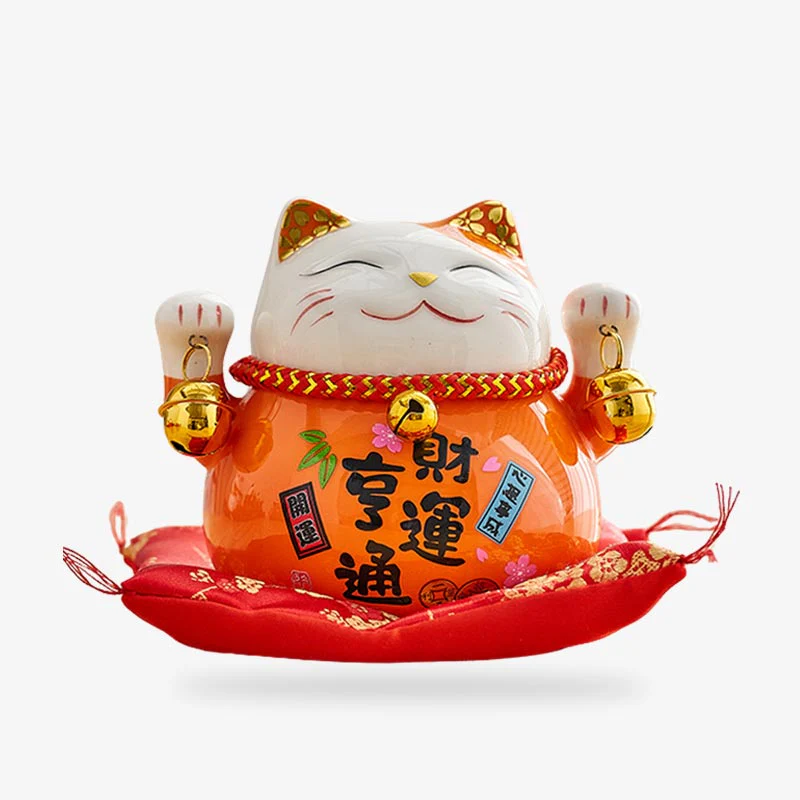Porte Bonheur Chat Japonais