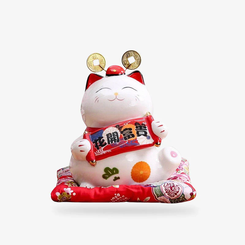 Porte Bonheur Japonais Chat