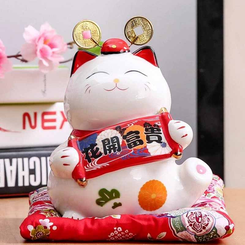 Porte Bonheur Japonais Chat - Image 3