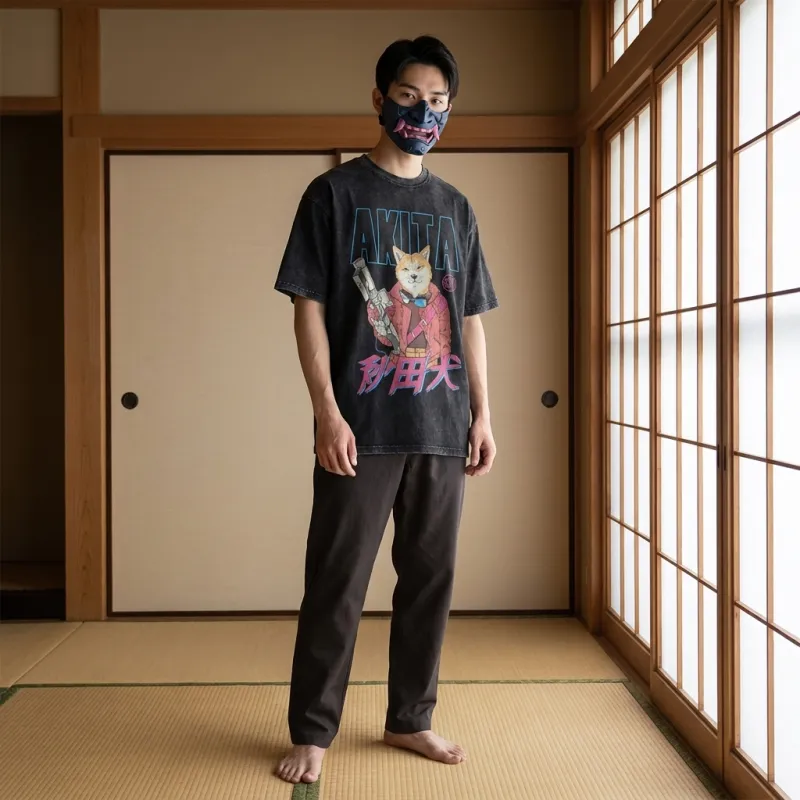 T-shirt Akita