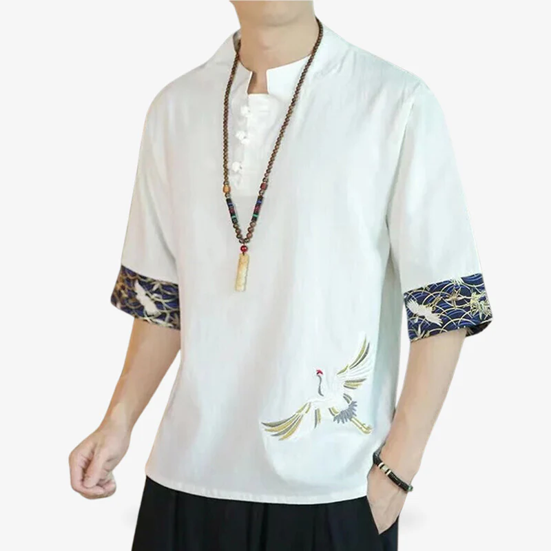 T-Shirt Japonais Brode - Image 2