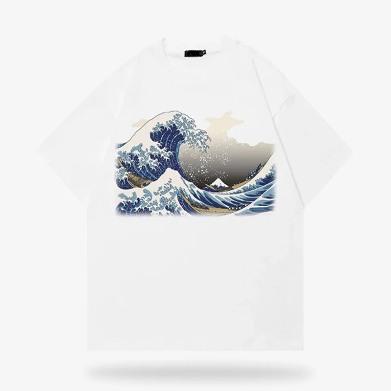 T-Shirt Vague de Kanagawa - Image 3