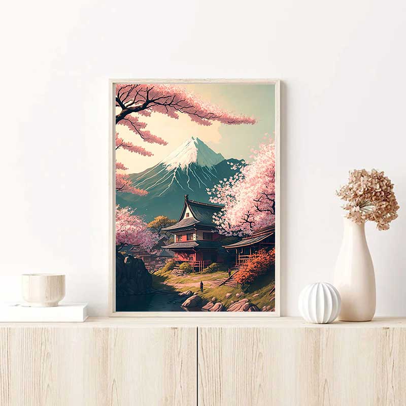Tableau Japonais Cerisier - Image 2