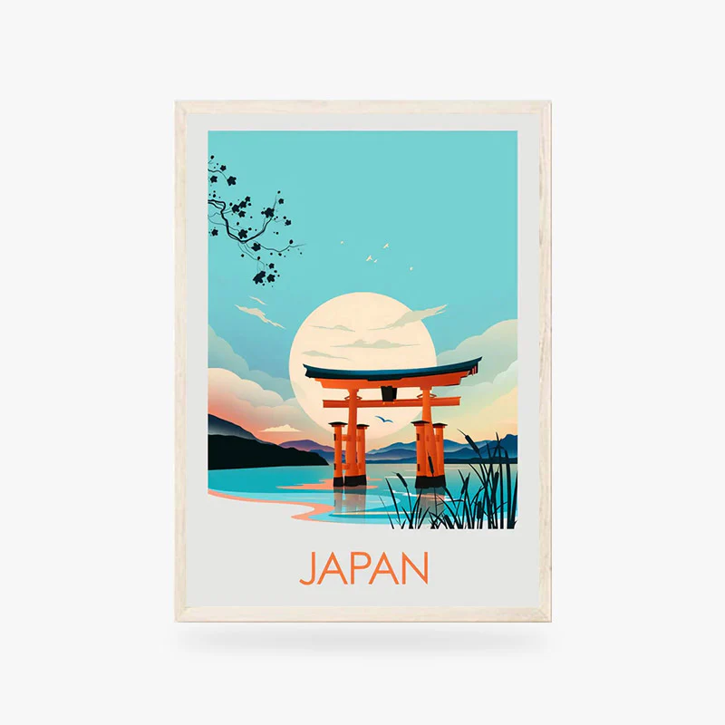Tableau Japonais Paysage