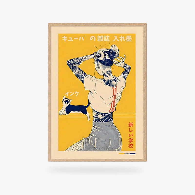 Tableau Style Japonais
