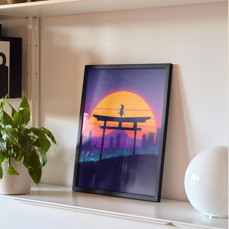 Tableau Japonais Vaporwave - Image 2