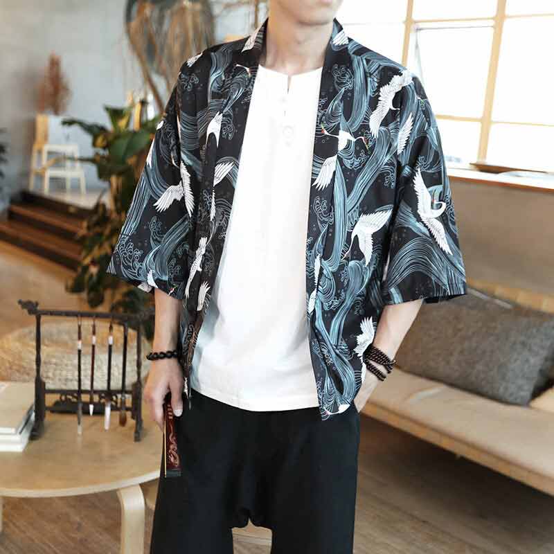 Veste Homme Style Kimono