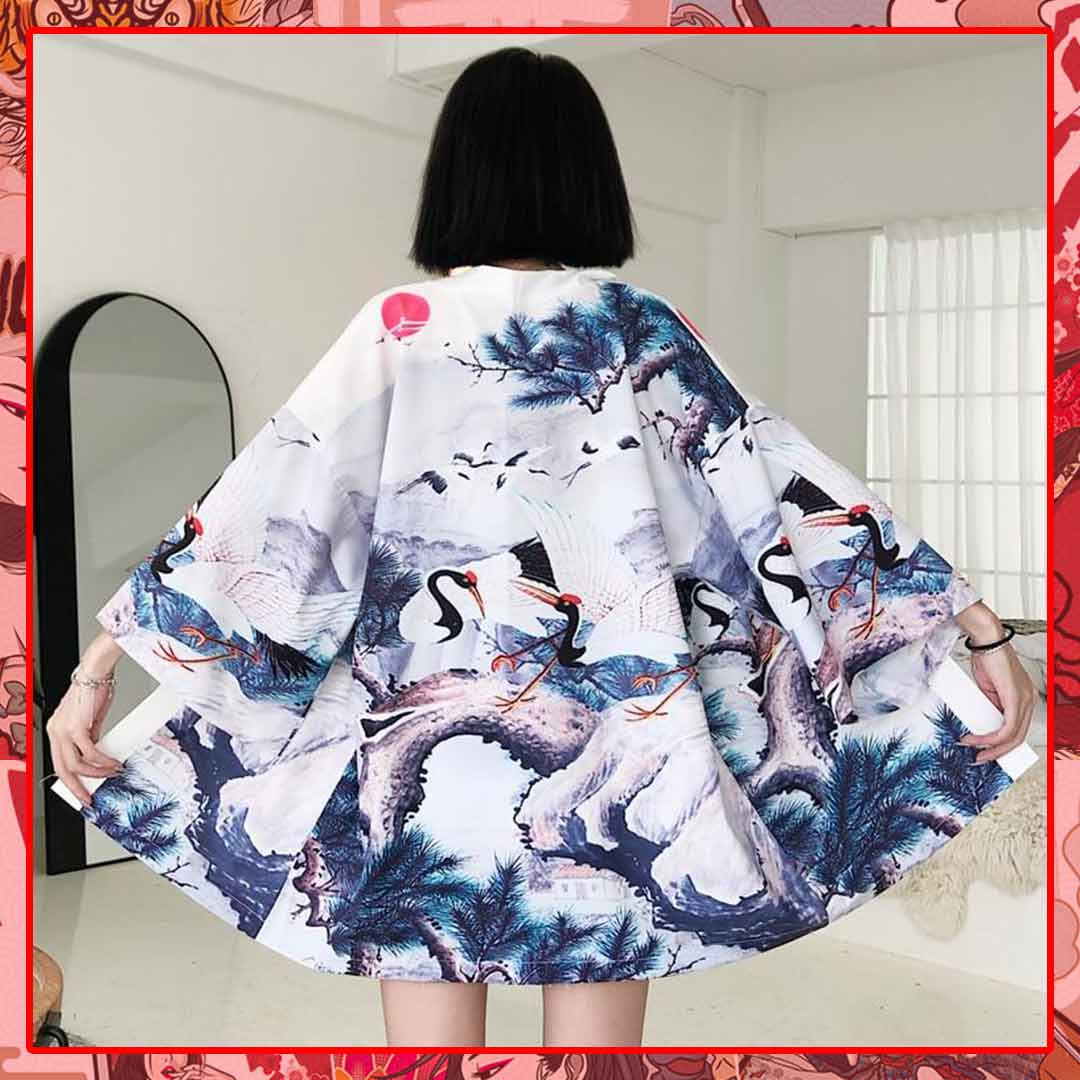Veste Imprime Kimono Femme
