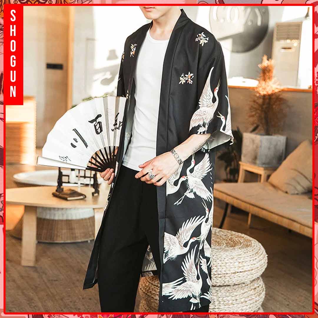 Veste Kimono Interieur Homme - Image 5