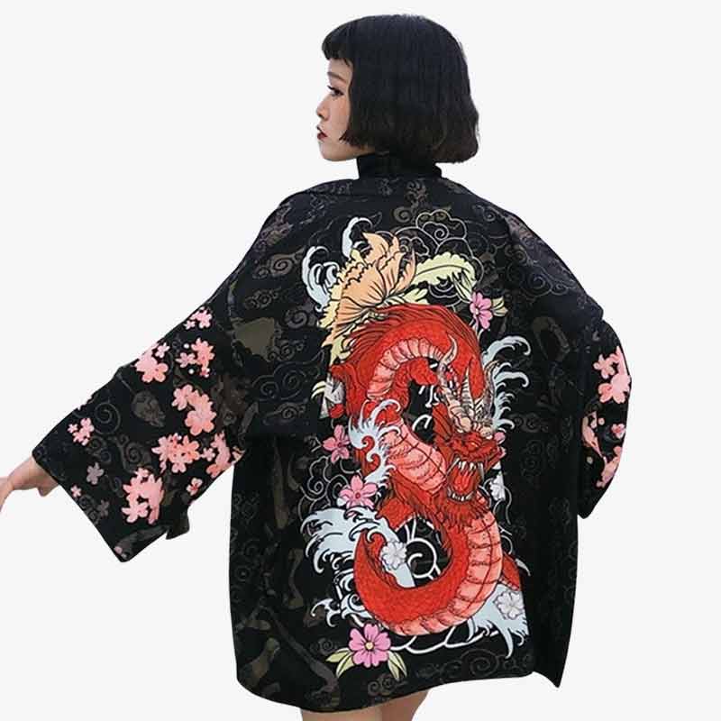 Veste Kimono Japonais Femme