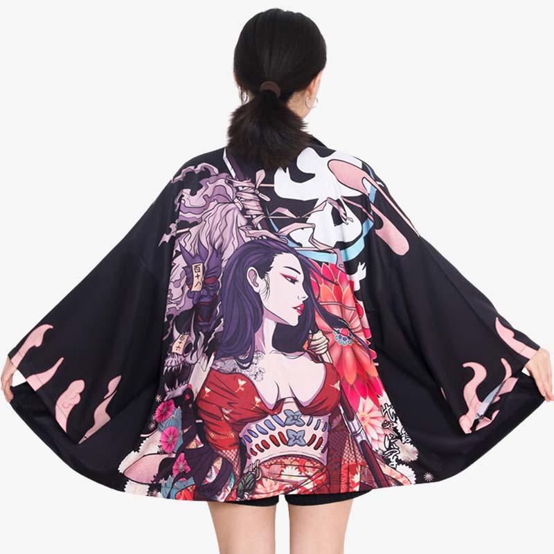 Veste Légère Kimono Femme