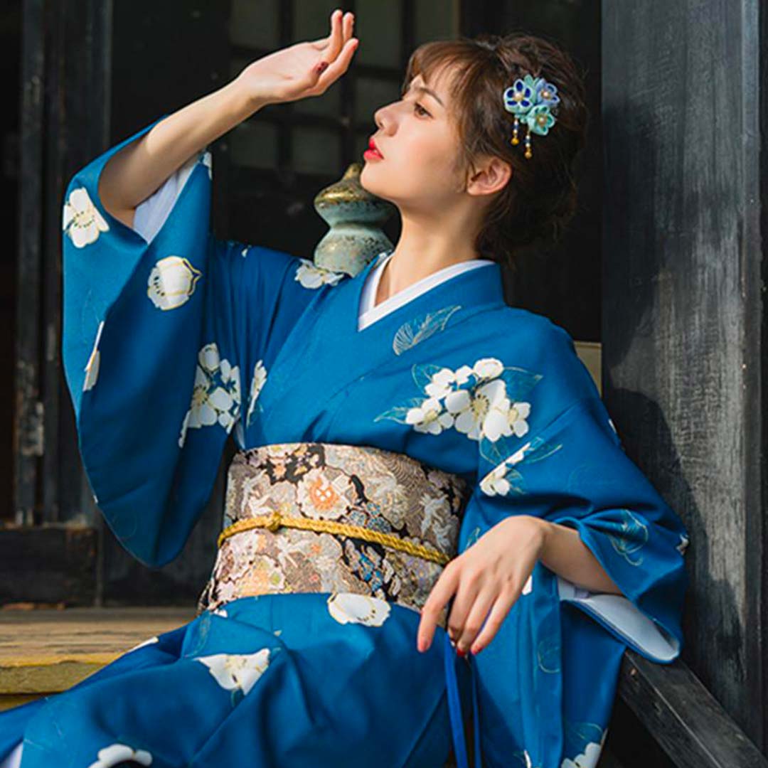 Kimono Yukata Peach - Image 3
