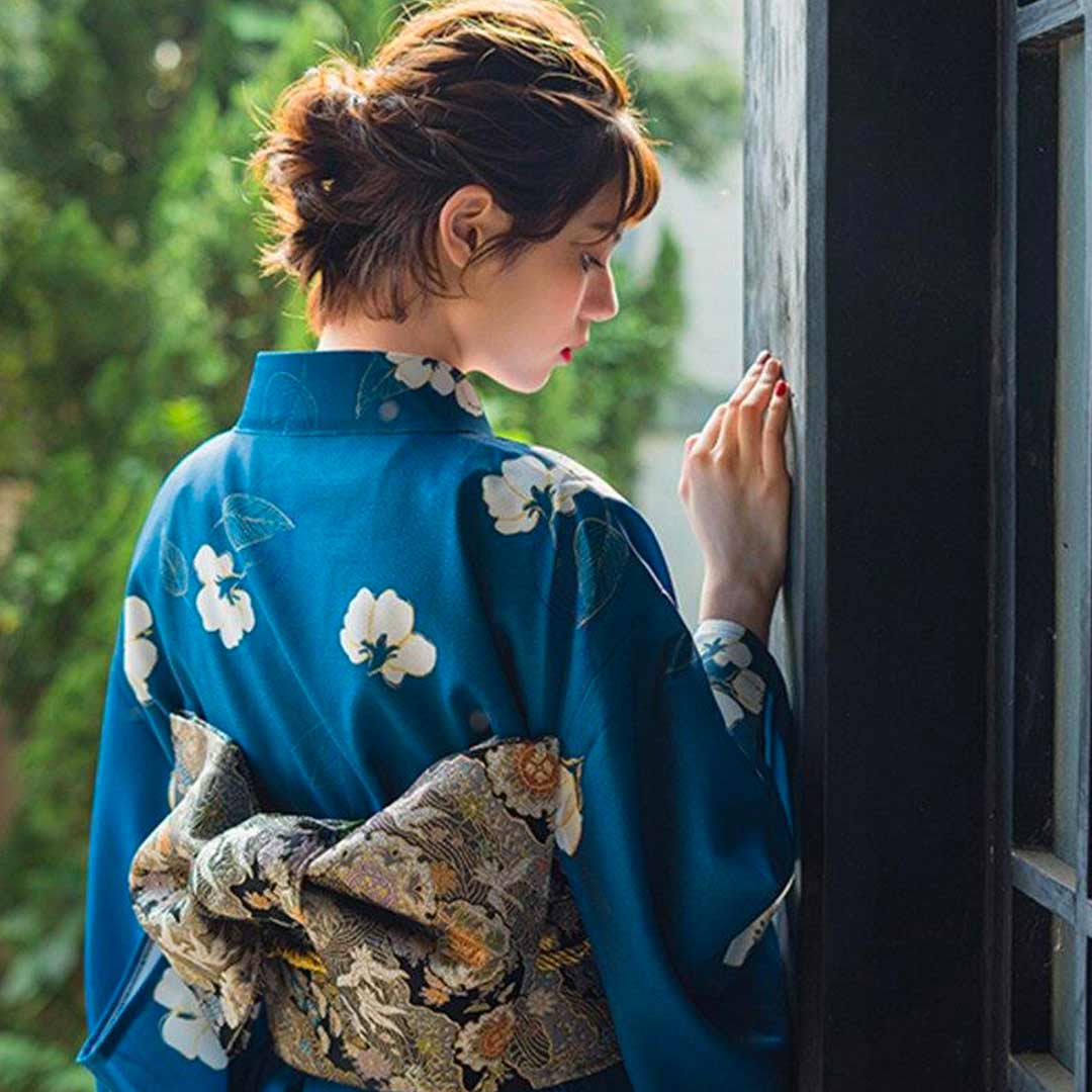 Kimono Yukata Peach - Image 4