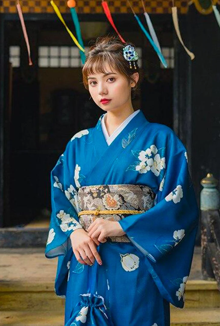 Kimono Yukata Peach - Image 6